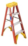 read full review Werner T6203 300-Pound Duty Rating Fiberglass Twin Stepladder, 3-Foot