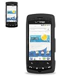 New Fashionable Perfect Fit Hard Protector Skin Cover Cell Phone Case for LG Ally VS740 Verizon - BLACK