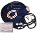Jim McMahon Chicago Bears NFL Hand Signed Mini Replica Football Helmet