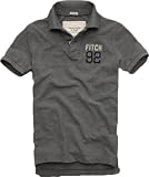 Abercrombie & Fitch Men's Grey Douglas Mountain Polo