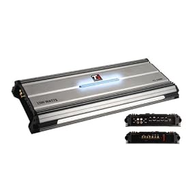 T1 Audio T1-1500 2 Channel Car Audio 1500 Watt Amplifier