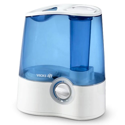 Home Vicks Ultrasonic Humidifier water tank Scent pad heater soothing