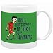Being a Warehouse Worker is not for wimps Occupations Mug (Green, Ceramic, 11oz.)