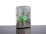 ZIPPO ジッポ ライター レインボーバタフライ RB1-NMの画像
