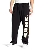 NBA Men's Phoenix Suns Reloaded Fleece Pant (Black, Large)