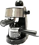 Powerful steam Espresso and Cappuccino Maker Barista Express Machine Black - Make European Espresso