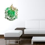 Slytherin House Crest -- Harry Potter 2' x 3' Set -- WallJammer -- Peel & Stick Giant Wall Mural