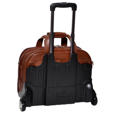 McKleinUSA DAMEN 80714 Brown 17 Detachable-Wheeled Laptop Case On Sale