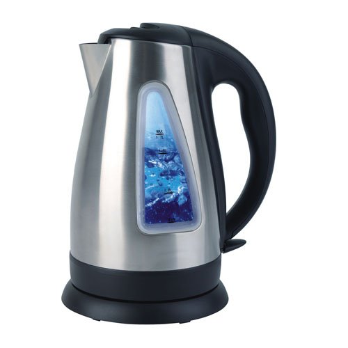 Galanz 1.7L 1500W Automatic Stainless Steel Electric Kettle with Double Big Water Window Galanz 1.7L 1500W Automatic Stainless Steel Electric Kettle with Double Big Water Window