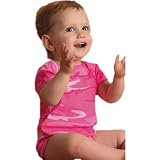 Code V Infant Camouflage Lap Shoulder Creeper