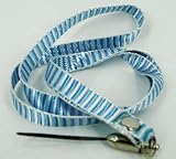 U-Bop Neck Strap Lanyard , Striped Blue and White