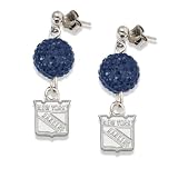 NHL New York Rangers LogoArt Ovation Earrings