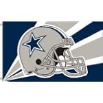 Dallas Cowboys 3x5 Helmet Flag