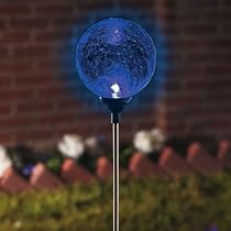 Solar Color Changing Gazing Ball Garden Light