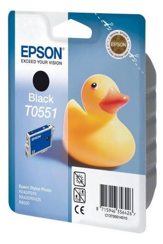 Epson Original Ink Cartridge  T0551 Black