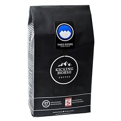Kicking Horse Coffee Three Sisters Medium, Whole Bean Coffee, 2.2-Pound Pouch