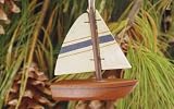Adventure Marketing Wooden Sailboat Ornament 4