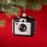 Blown Glass 1955 Kodak Brownie Camera Ornament