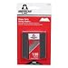 American Safety Razor 66-0240 Heavy-Duty 2-Notch Utility Knife Blades Economy Dispencer, 100-Pack