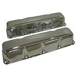 1968-79 AMC Jeep 304-360-390-401 V8 Steel Valve Covers - Chrome by CFR Performance