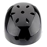Gloss Black BMX Bike Motorcycle Bicycle Cycling Protective Scooter Roller Snow Skate Sport Helmet Kids Size M