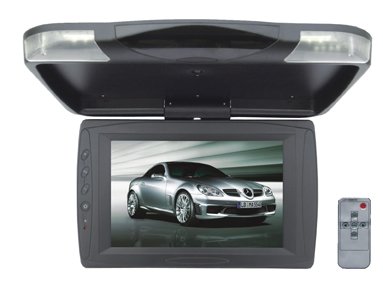 Absolute PFL-1350IR 13.5 Overhead Flip Down TFT/LCD Monitor with IR Transmitter