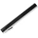 Schmuck-Pur Rhodinierte Krawattennadel Klammer "Black Style"