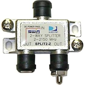 DIRECTV SPLIT2 2-Way Signal Splitter by 