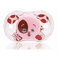 RaZbaby Keep-It-Kleen Pacifier, Pink Percy Puppy