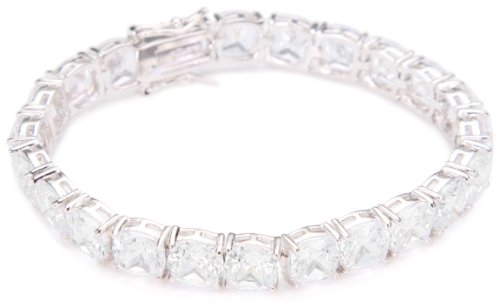 CZ by Kenneth Jay Lane Cushion Cut Tennis Bracelet