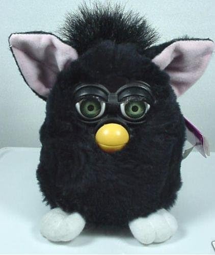 2001 Furby Electronic - All Black