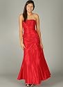 Satin Flower Beaded Formal for Bridesmaid Formal Prom