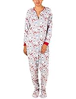 Rene Rofe Juniors Plush Onesie Footie Pajamas