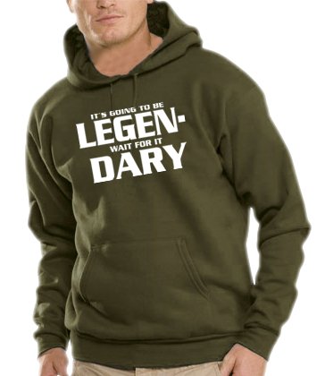 Touchlines Herren Kapuzen Sweatshirt How I Met Your Mother - Legendary, khaki, XL, B7142 Preisvergleich