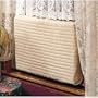 Indoor Air Conditioner Cover (Beige) (Small - 12 -14"H x 18 -21"W x 2"D)