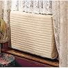 Indoor Air Conditioner Cover (Beige) (Small - 12 -14"H x 18 -21"W x 2"D)