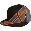 Fly Racing Impress Release Men's Flexfit Racewear Hat - Black/Gun/Orange / Small/Medium