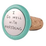 Kitchen & Housewares : Quirky Corks Wine Stopper - Go Well with Everything