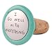 Quirky Corks Wine Stopper - Go Well with Everything