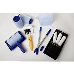 Paint Wizard Pro Deluxe-Set - 12-teiliges Set inkl. des Edgemasters - Roller mit F�hrung f�r den Kantenschutz