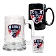 Dallas FC Soccer 15oz Tankard, 15oz Ceramic Mug & 2oz Shot Glass Set - Primary Team Logo MAJOR-LEAGUE-SOCCER Soccer