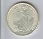 SILVER BRITANNIA, 2002 UNITED KINGDOM, GREAT BRITIAN ,ONE OUNCE SILVER BULLION COIN