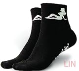 Lin Performance Core Spun Cool Max Cycling Socks, Extra Large, Keep on Truckin