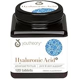 Youtheory Hyaluronic Acid Advanced Nutritional Supplement, 120 Count