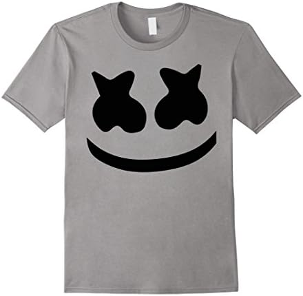 Men's Marshmello Face Cool Funny T Shirt 2XL Slate