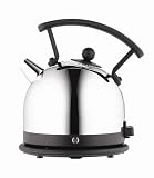 Dualit 1.7 litre dome kettle chrome with black trim 72620