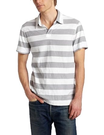 Calvin Klein Jeans Men's Progressive Stripe Polo Calvin Klein Jeans Men's Progressive Stripe Polo