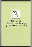 Discurso, tipos de texto y comunicacion