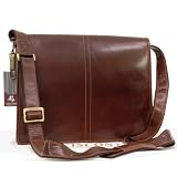 Visconti Vintage-7 Veg Tan Brown Soft Leather Messenger Bag