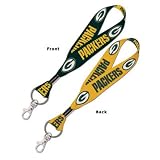 Green Bay Packers Lanyard Style Keychain NFL National Football League Sports Team Key Strap Key Ring